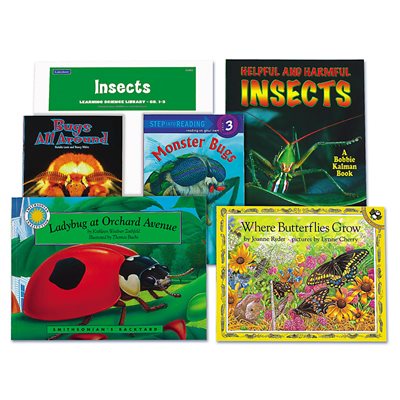 Insects Book Library - Gr. 1-3