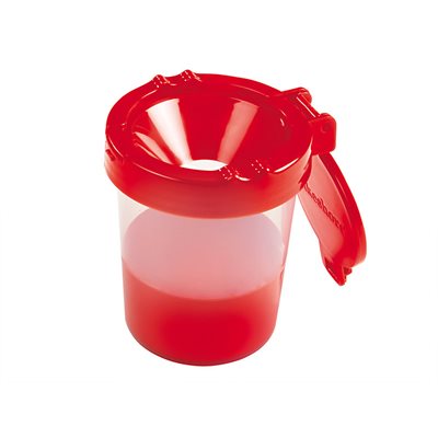 No-Spill Paint Cup - Red