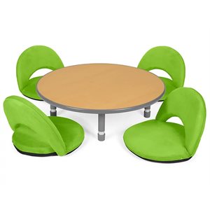 Flex-Space Comfy Floor Table Zone- Green