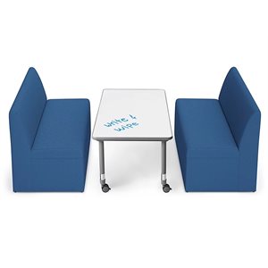 Flex-Space Comfy Couch Write & Wipe Table Zone-Midnight Blue