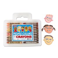 People Colours® Crayons - 24 Count - Single Set