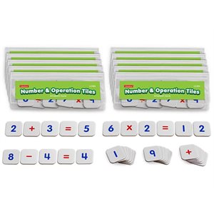 Number & Operation Tiles Student Pack - Set of 10