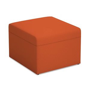 Flex-Space Engage Modular Ottoman-Autumn Orange