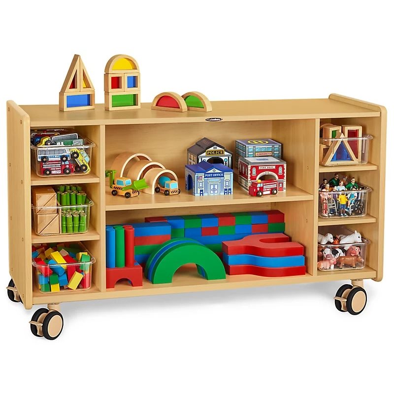 Flex-Space Jr.™ Mobile Cubbies & Shelves Storage Unit