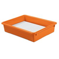 Bac à papier robuste - Orange
