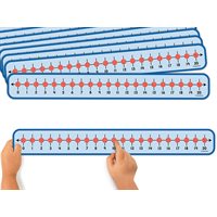   Tactile Number Lines-Set of 30