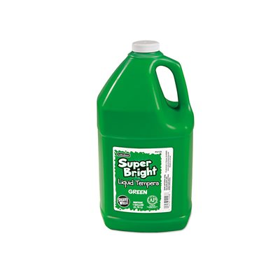 Tempera Liquide Brillant 1 Gallon - Vert