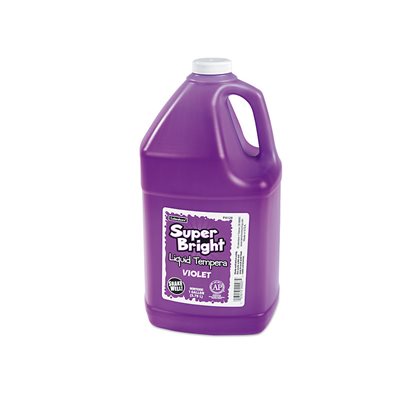 Tempera Liquide Brillant 1 Gallon - Violet