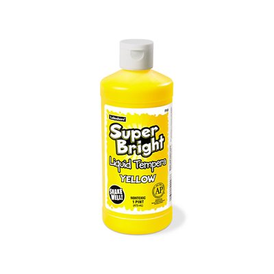 Superbright Liquid Tempera 1 Pint-Yellow