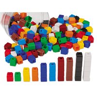 Cubes Unifix - 200 pièces