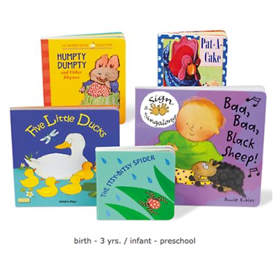 Book Board Library - Nursery Rhymes