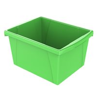 Classroom Storage Bin- 4 Gallon, Green