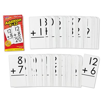 Addition Flash Cards 0-12