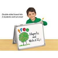 Double-Sided Write & Wipe Magnetic Easel