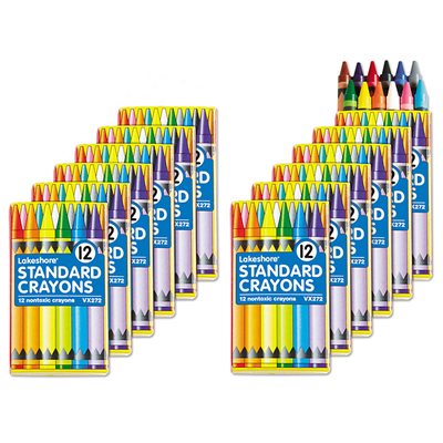 Standard Crayon Pack-12 Couleur - Douzaine