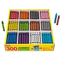 Best-Buy Jumbo Crayons - 12 Colour Box