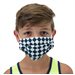  Youth Cotton Printed Face Mask with Ear Loops - Latex Free - Pack of 20