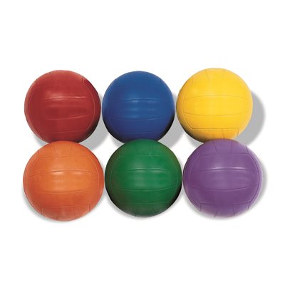 Prism Rubber Volleyball - Red