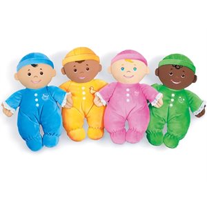 Wintergreen Cuddly Washable Dolls - Complete Set